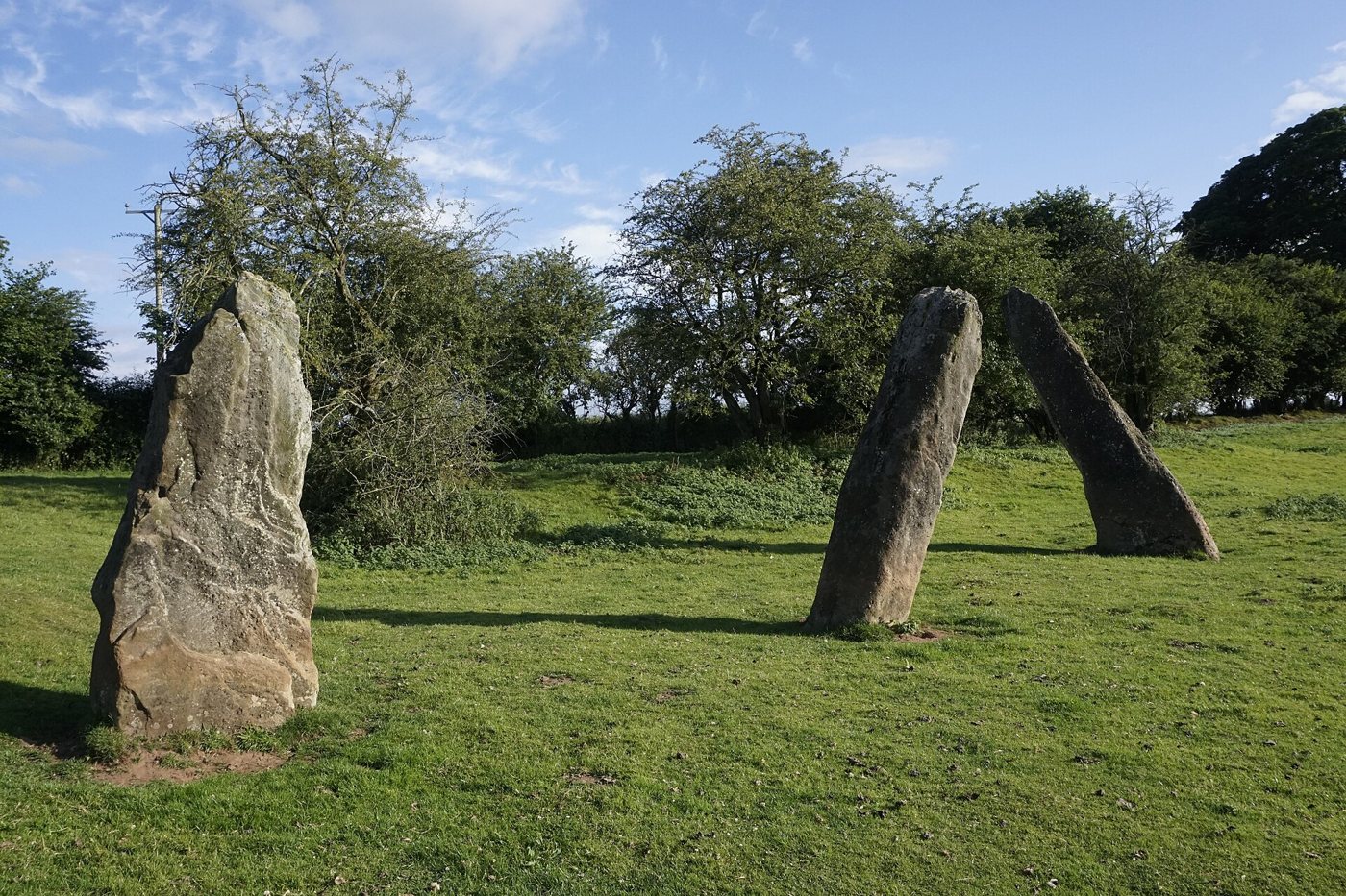 Harold's Stones, standing stones at Trellech