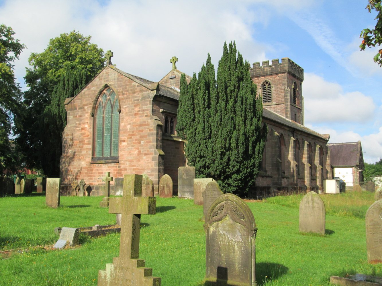 St John the Baptist church, Wetley Rocks